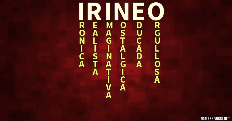 Acróstico irineo