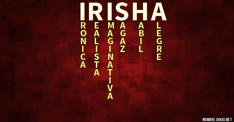 Acróstico irisha