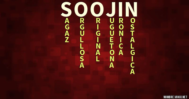 Acróstico soojin