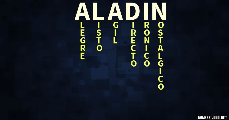 Acróstico aladin