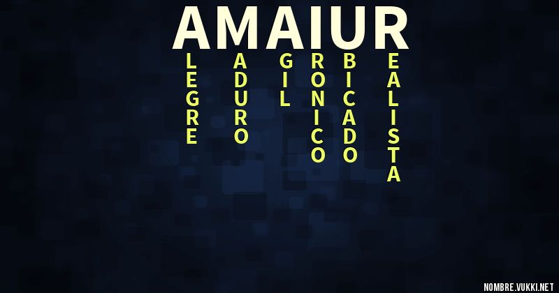 Acróstico amaiur