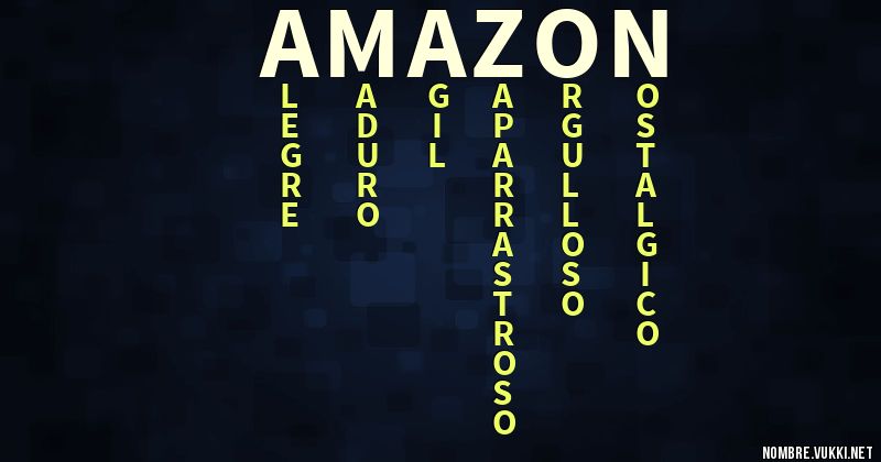 Acróstico amazon