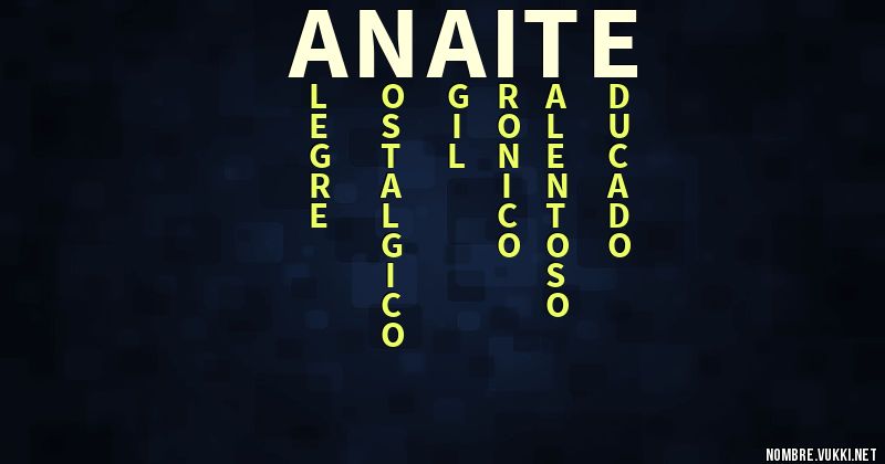 Acróstico anaite
