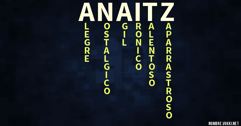 Acróstico anaitz