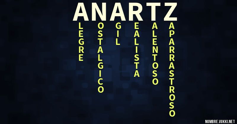 Acróstico anartz