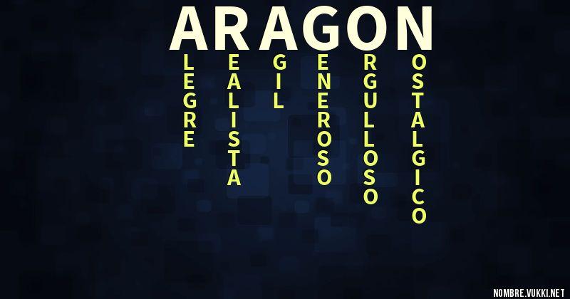 Acróstico aragon