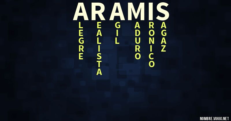 Acróstico aramis