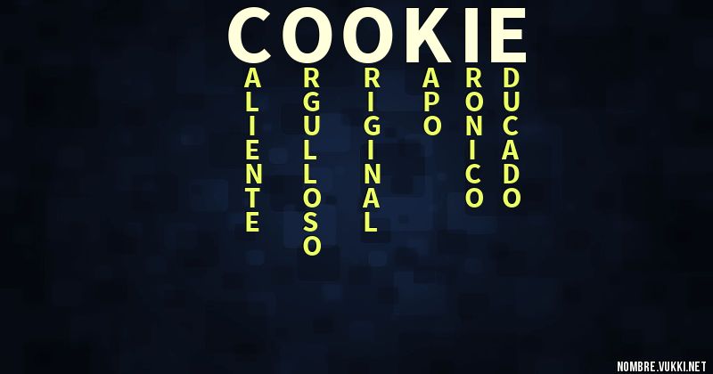 Acróstico cookie