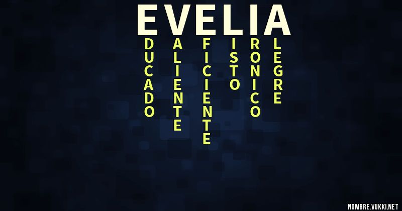 Acróstico evelia