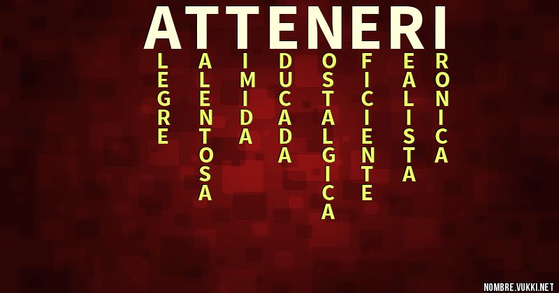 Acróstico atteneri