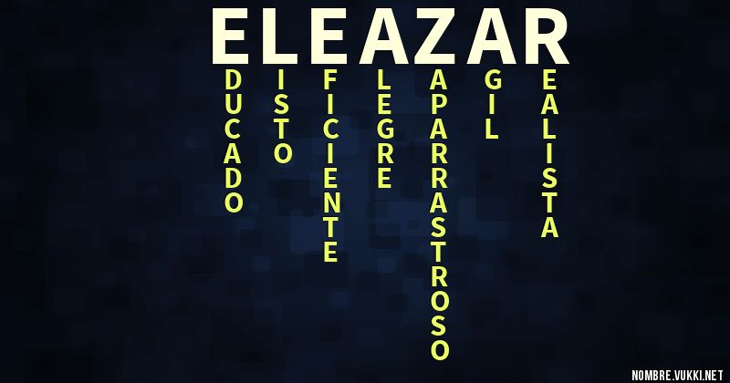 Acróstico eleazar