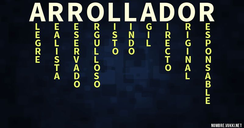 Acróstico arrollador