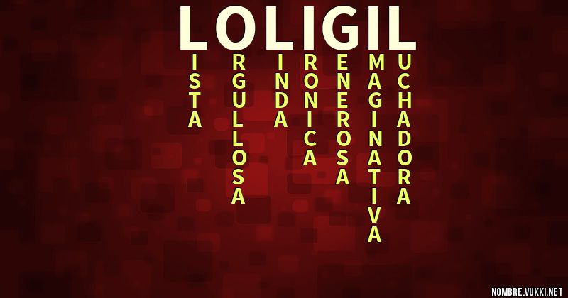 Acróstico loli-gil