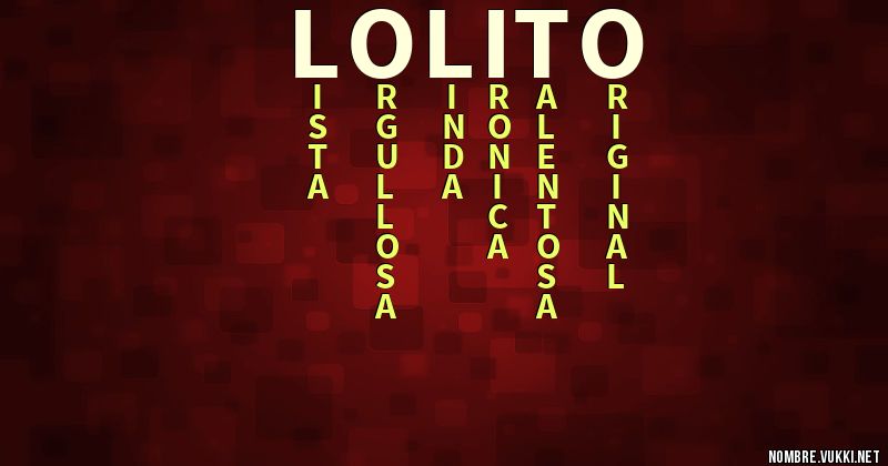 Acróstico lolito