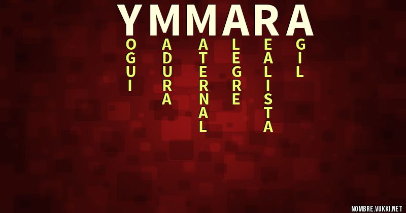 Acróstico ymmara