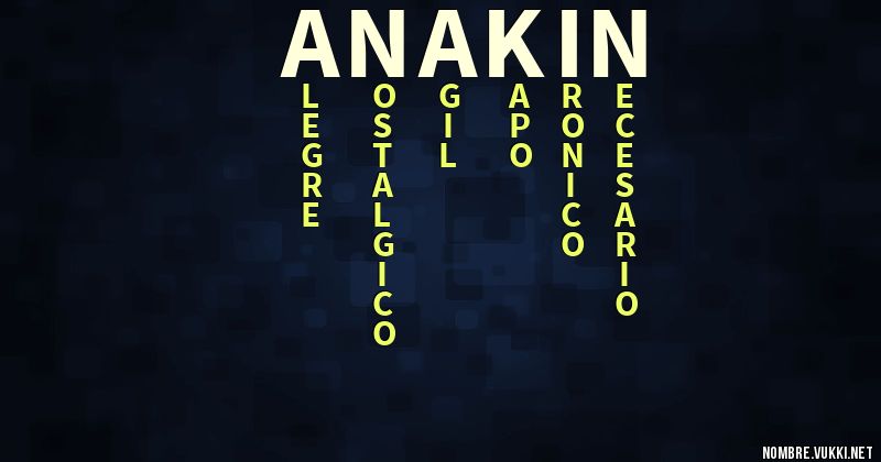 Acróstico anakin