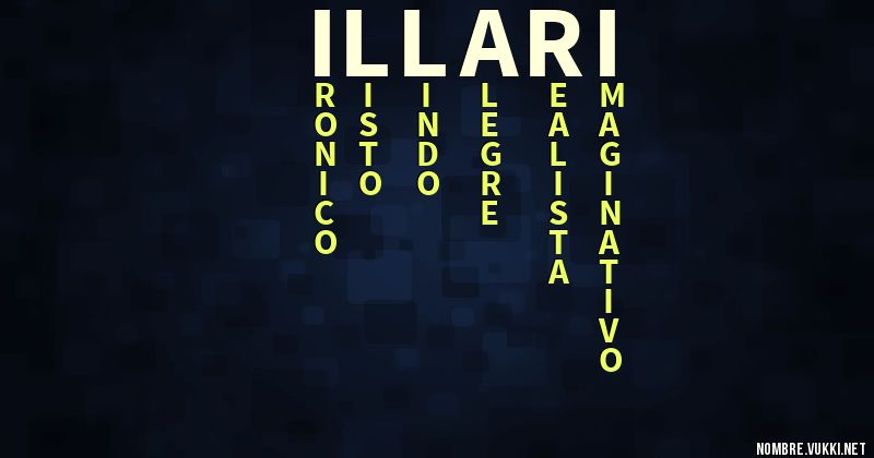 Acróstico illari