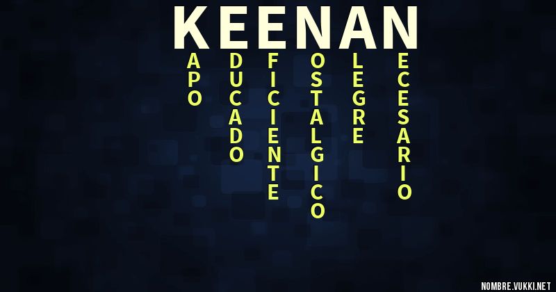 Acróstico keenan