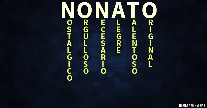 Acróstico nonato