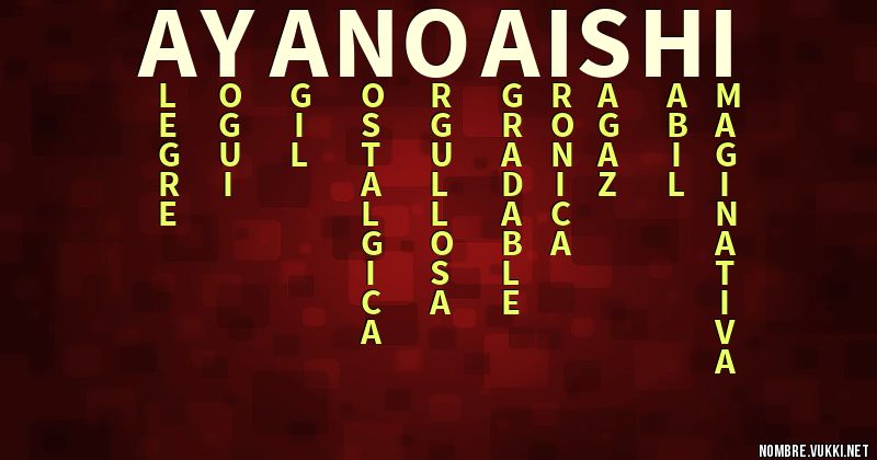 Acróstico ayano aishi