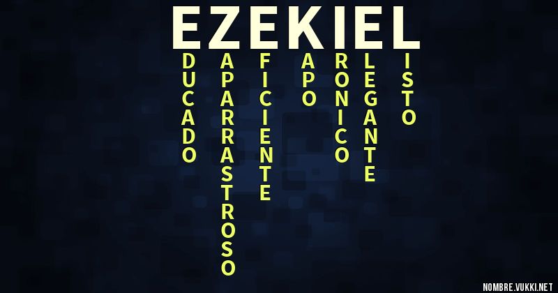 Acróstico ezekiel