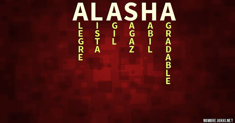 Acróstico alasha