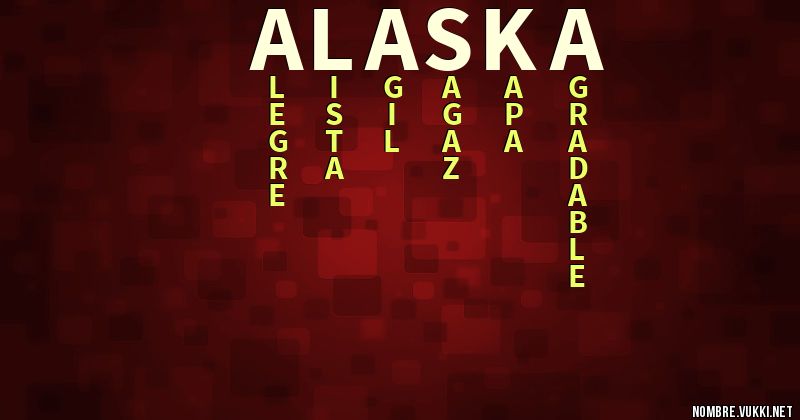 Acróstico alaska