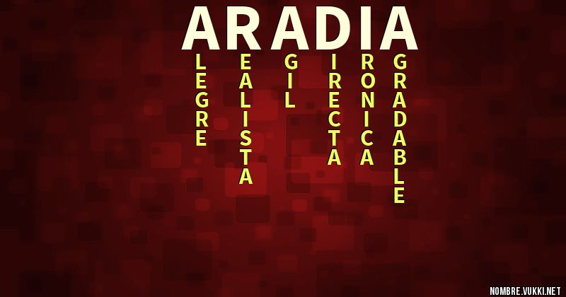 Acróstico aradia