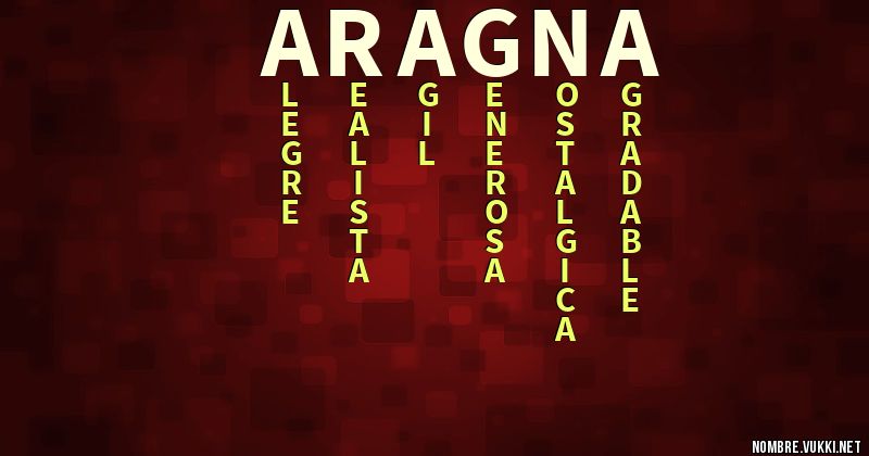 Qué significa aragna