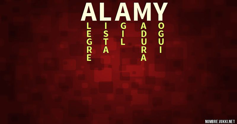 Acróstico alamy