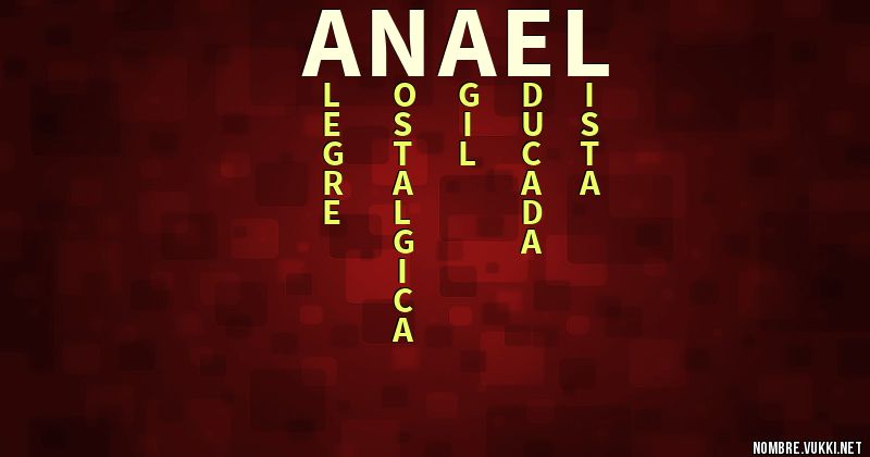 Acróstico anael