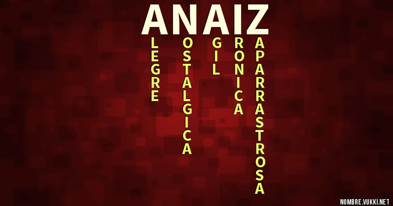 Acróstico anaiz