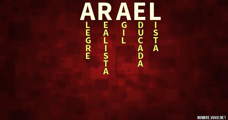Acróstico arael