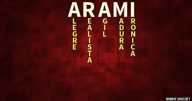 Acróstico arami