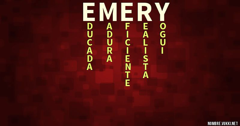 Acróstico emery