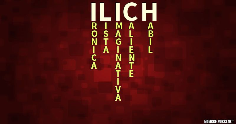 Acróstico ilich