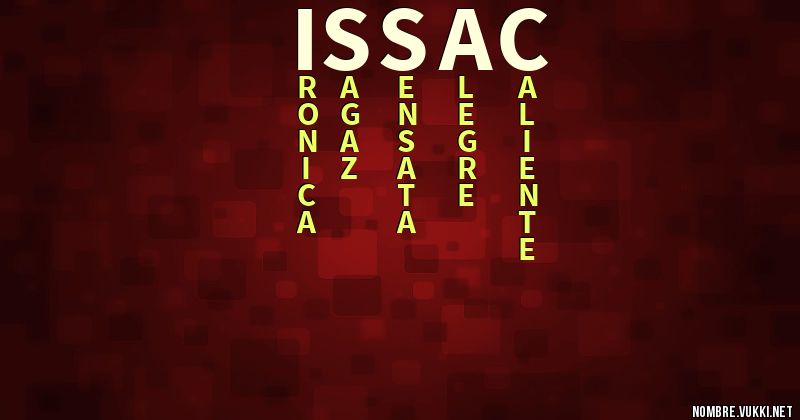 Acróstico issac