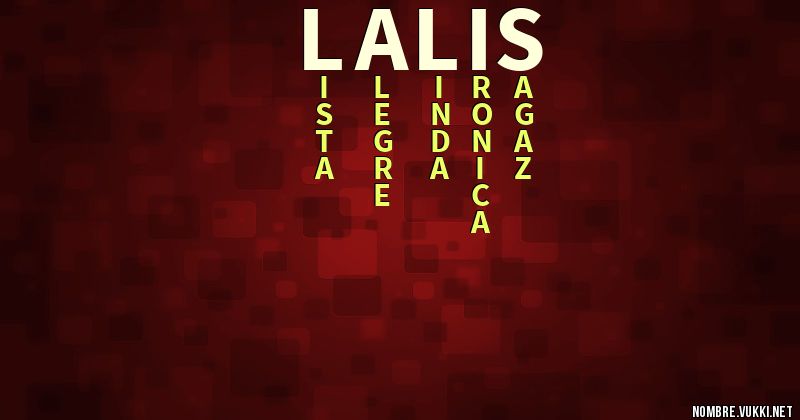 Acróstico lalis