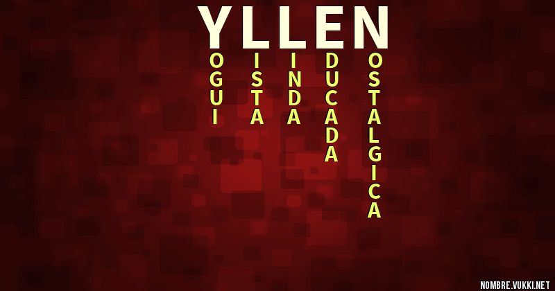 Acróstico yllen