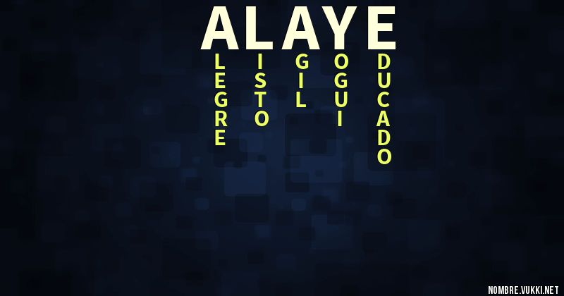 Acróstico alaye