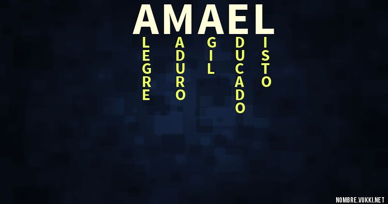 Acróstico amael