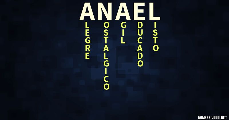 Acróstico anael
