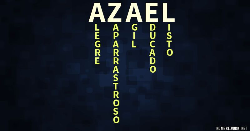 Acróstico azael