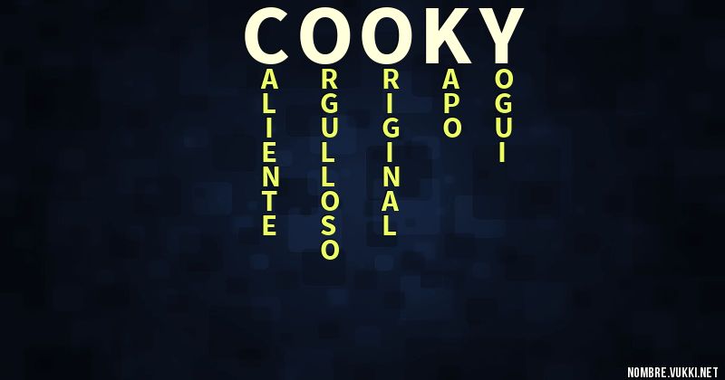 Acróstico cooky