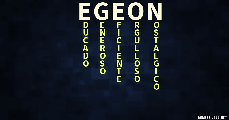 Acróstico egeon