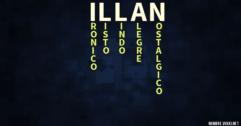 Acróstico illan