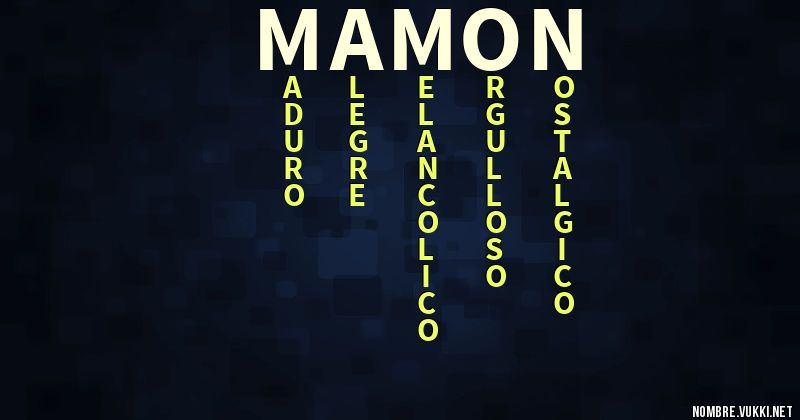 Acróstico mamon