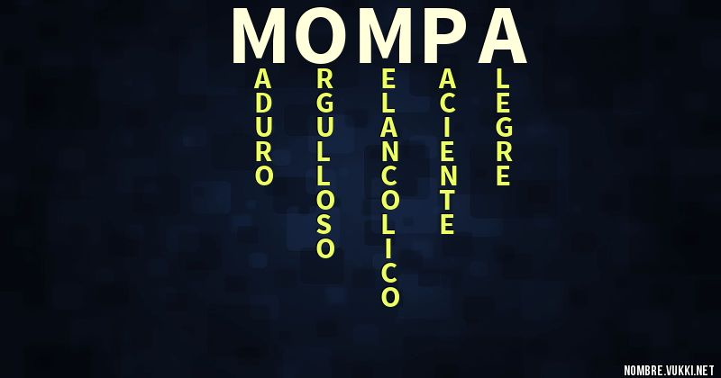 Acróstico mompa