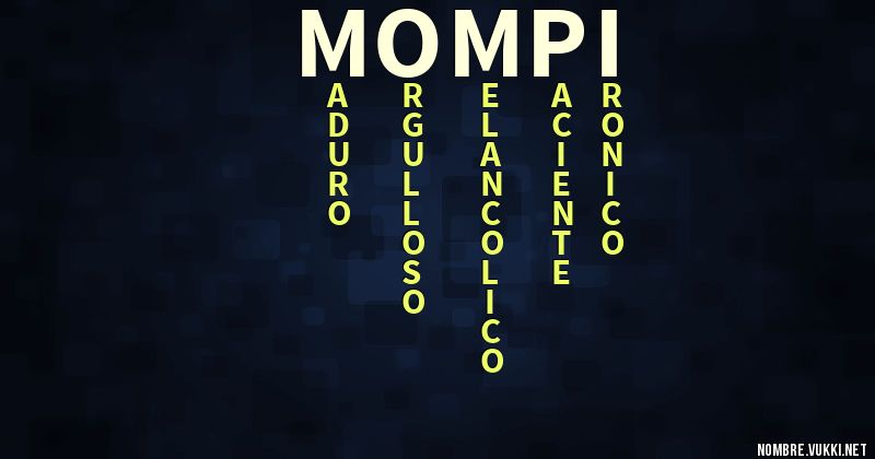 Acróstico mompi