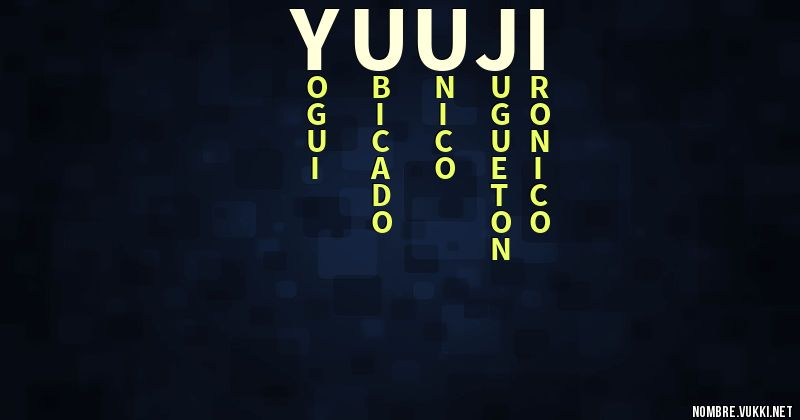 Acróstico yuuji